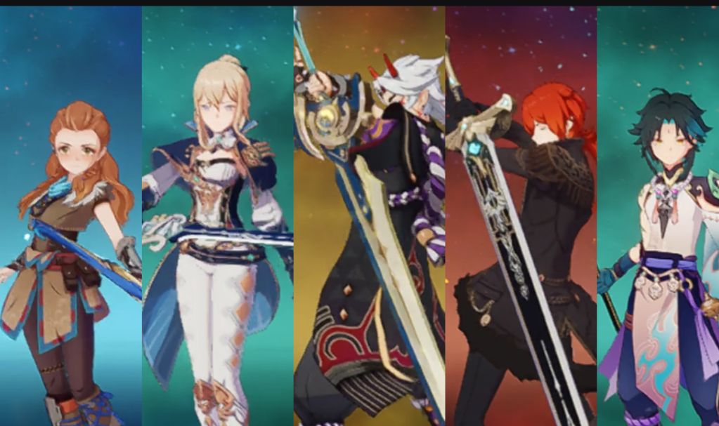 ASIA-XIAO+ITTO+JEAN/DILUC C1+ALOY+2 ELEGIA+1.1K GEMAS+4 GIROS