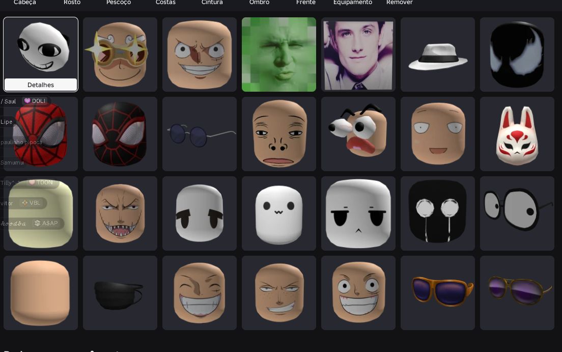 Conta com muita skin paga, 9k+ de robux investidos, muita coisa no blox fruits.