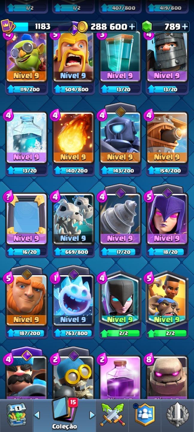 Conta Clash royale, 8k de troféus, com titulo de 8 anos de jogo