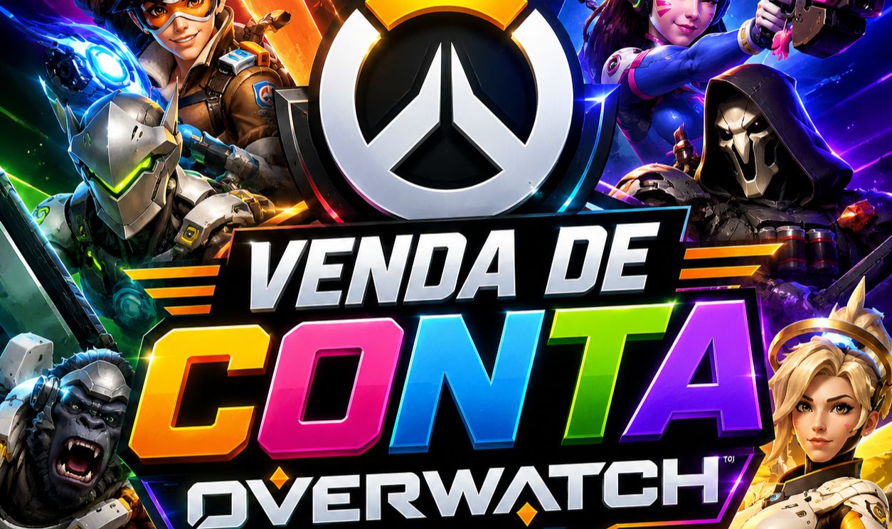 Conta OverWatch GrãoMestre (GM) todas as funções e alto MMR competitivo