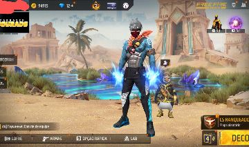 CONTA DE FREE FIRE- SEMI MANDELA + RAGNAROK