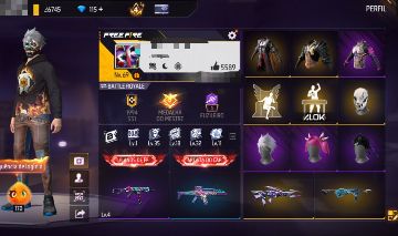 CONTA GEMADA FREE FIRE SOMBRA ROXA MANO MAX