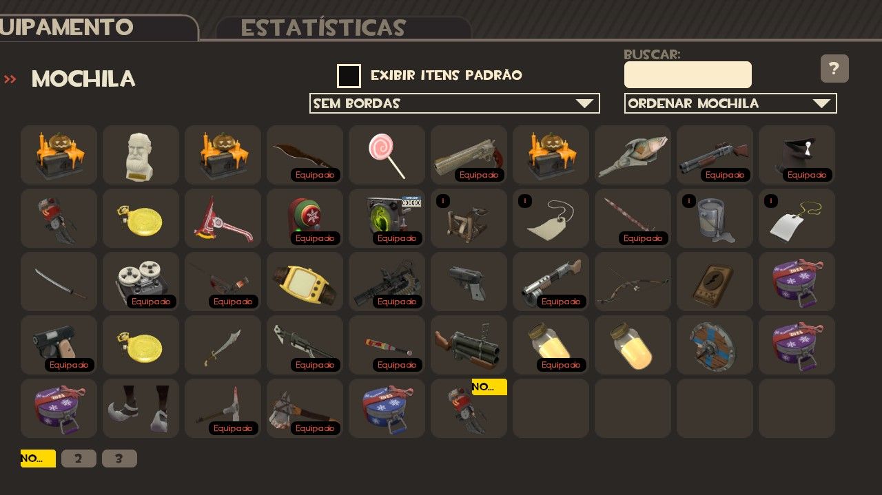 Itens do jogo TEAM FORTRESS 2