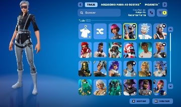 CONTA FORTNITE COM SKINS RARAS
