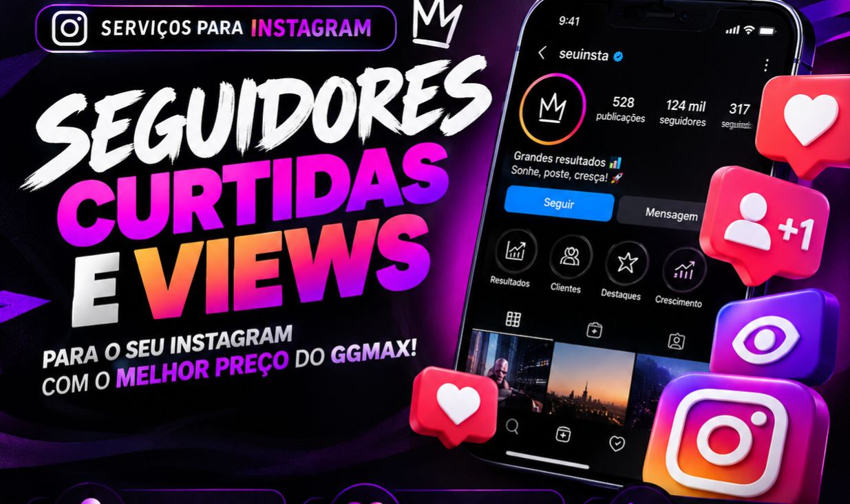 SEGUIDORES, CURTIDAS, VIEWS - MAIS BARATO DA PLATAFORMA