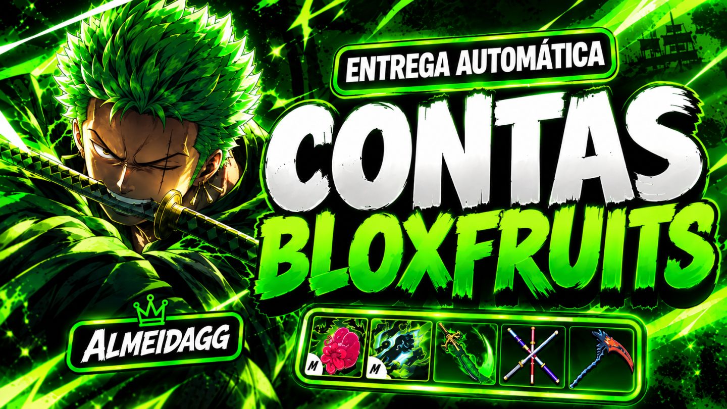 BLOX FRUITS - MELHORES PREÇOS LVL 2800 BLOX FRUITS + FRUTAS MÍTICAS IMPERDIVEL