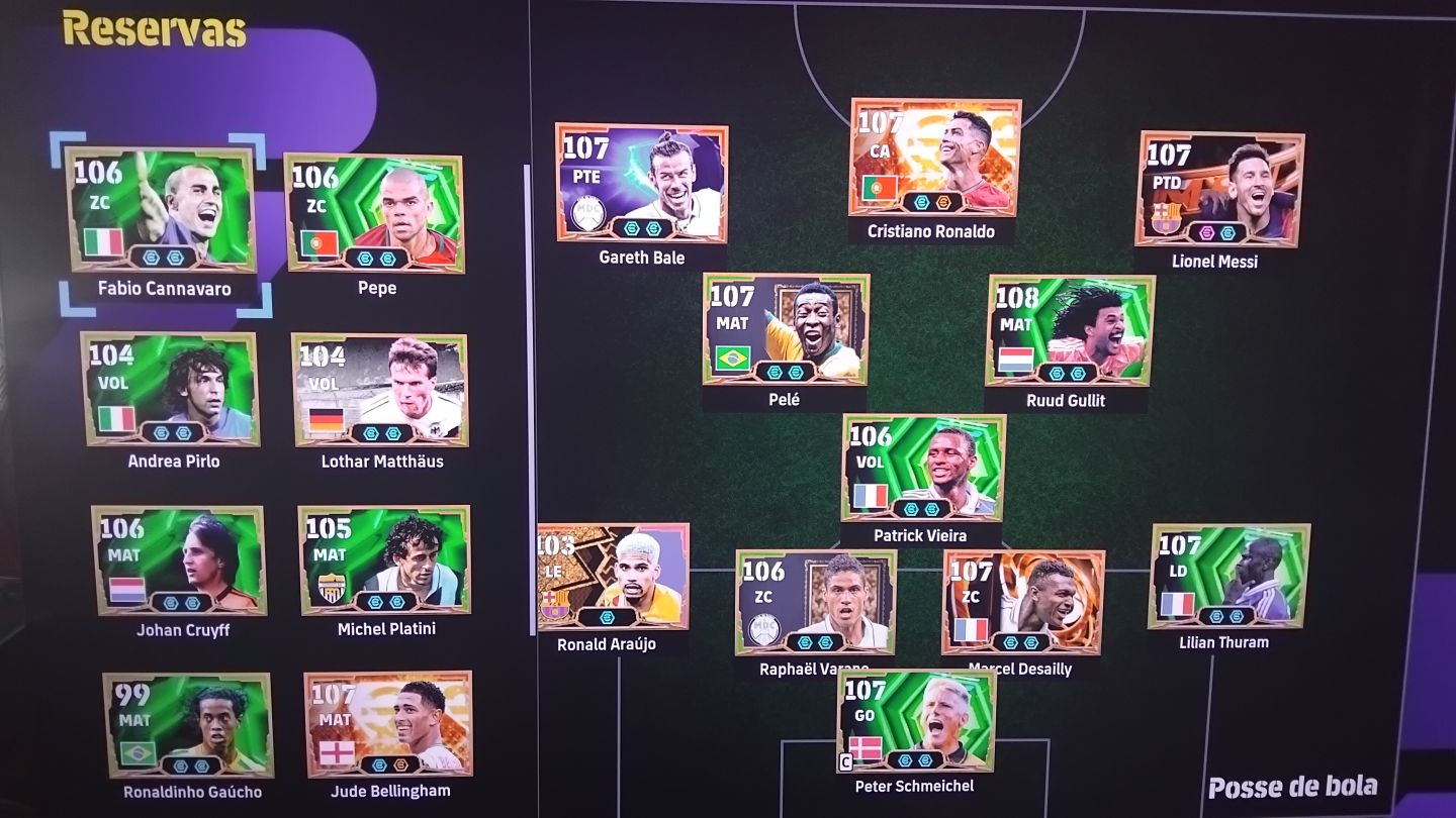 Conta Efootbal Xbox e Steam Varios Jogadores Metas Para sair Rapido