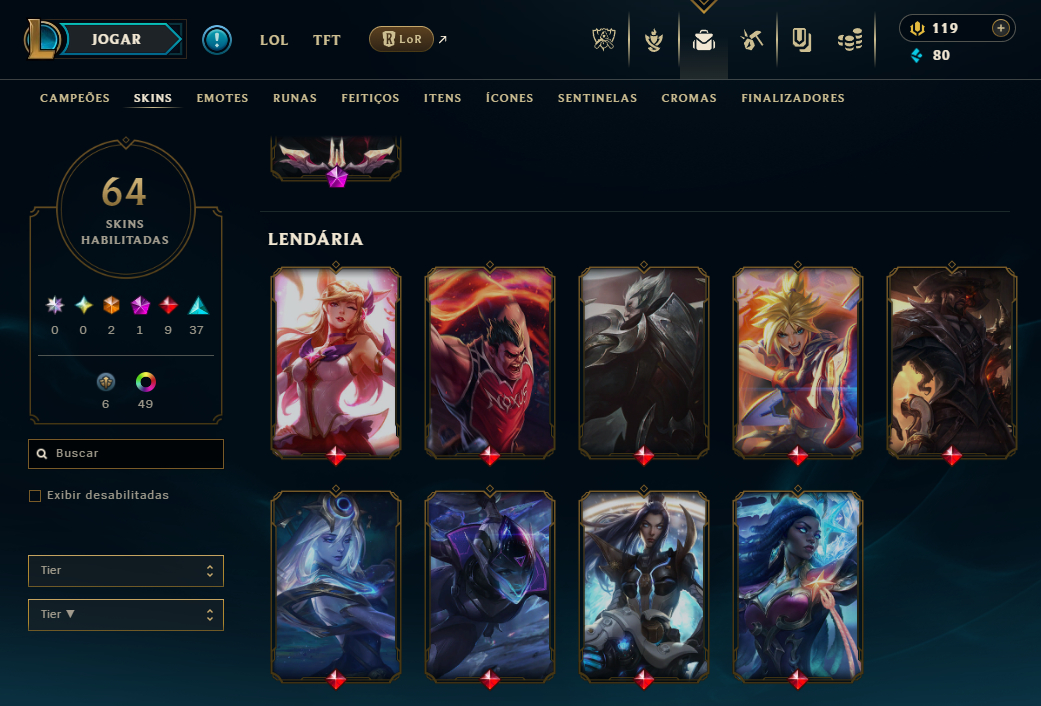 CONTA LEAGUE OF LEGENDS | FULL ACESSO | ÚNICO DONO | 100% SEGURA
