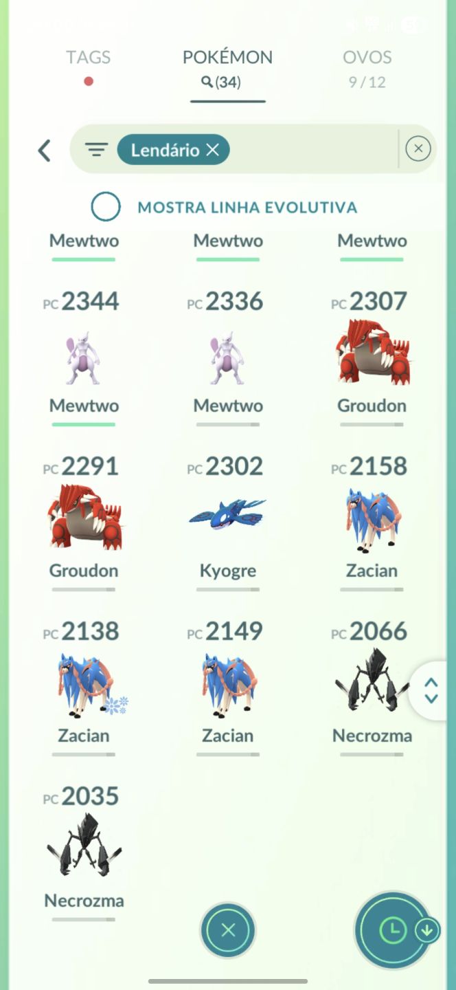Conta avançada- Pokemon Go