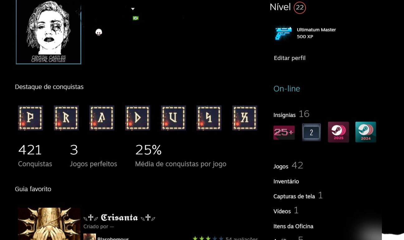 Conta da steam com Mais de 1400 reais gasto