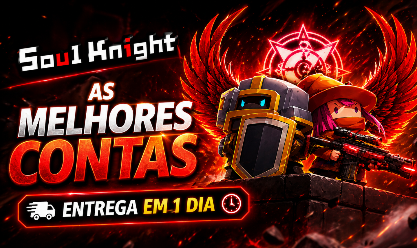 Soul Knight Premium Todos Personagens no Máximo + 10M Joias + FULL Desbloqueado
