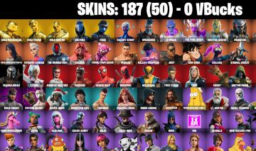 187 Skins GOLD MIDAS | GOLD BRUTUS | SULTURA | FIXER | CANDY AXE | 0 VB