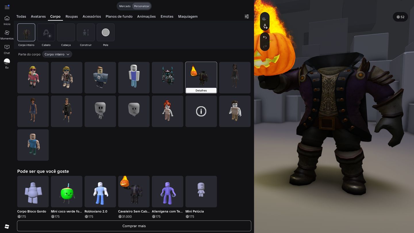 CONTA ROBLOX HEADLESS + KORBLOX + 70K GASTOS