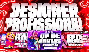 DESIGNER PROFISSIONAL! (ANUNCIOS, THUMBNAIL, PERFIL/CAPA, BANNER, FLYER DIGITAL)