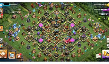 CONTA CLASH CV17 SEMI FULL LVL 230 VARIAS SKINS E PAISAGENS