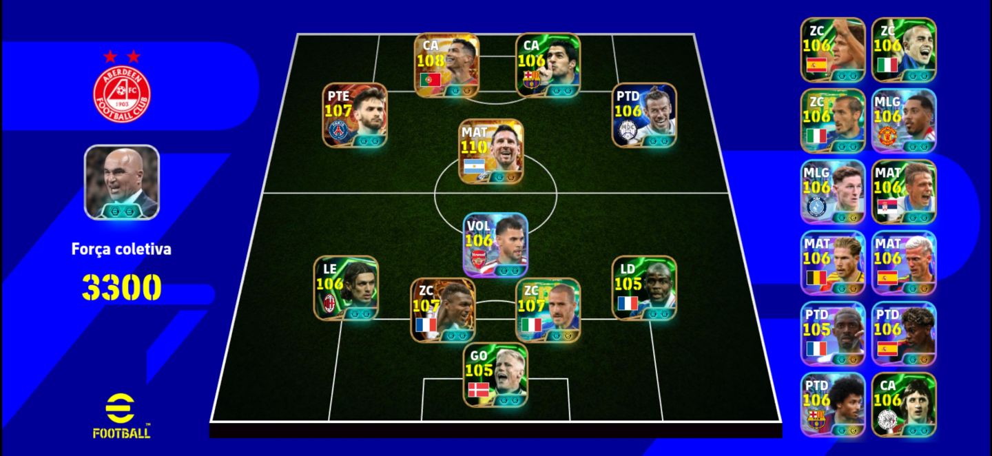Conta Efootball 3300+