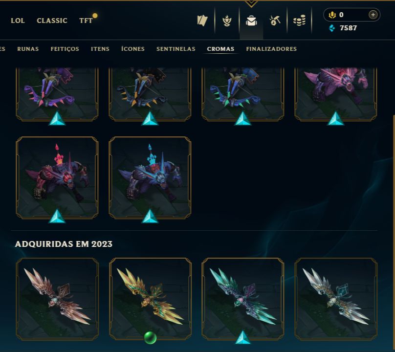 SKIN LENDÁRIA TRISTANA + [ DIAMANTE 55% DE WIN RATE ] + MEGA PROMOÇÃO!!!