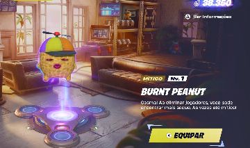 FORTNITE ELEMENTAL AMENDOIM | BURNT PEANUT