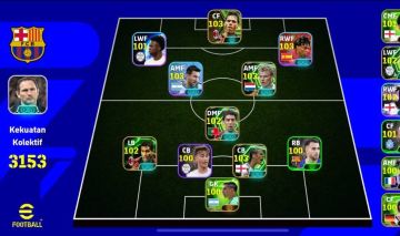 Conta efootball mobile | 3153 de força | Cheia de craques