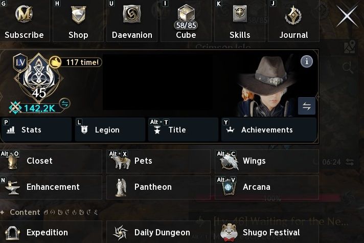 (NEGOCIÁVEL) CONTA AION 2 SERVER ARIEL - ELYOS - CHANTER 2660GS 142,2K CP- STEAM