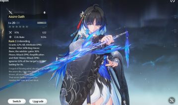 WUTHERING WAVES UL 41 XULIANG (COM A ESPADA) + LYNAE + CALCHARO