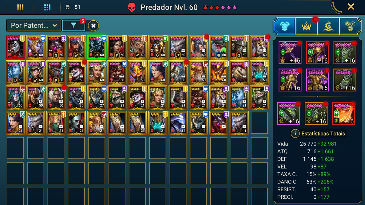 Conta MID-END GAME 10 MISSÕES PARA O MARIUS