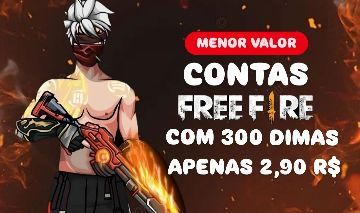CONTAS COM 300 DIMAS !!! LEIA A DESCRIÇÃO DO ANÚNCIO