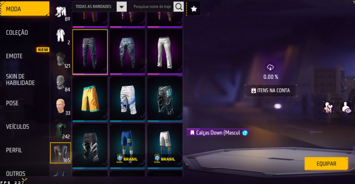 CONTA FREE FIRE TRYHARD PARA APOSTADO (MELHOR PREÇO DO MERCADO)