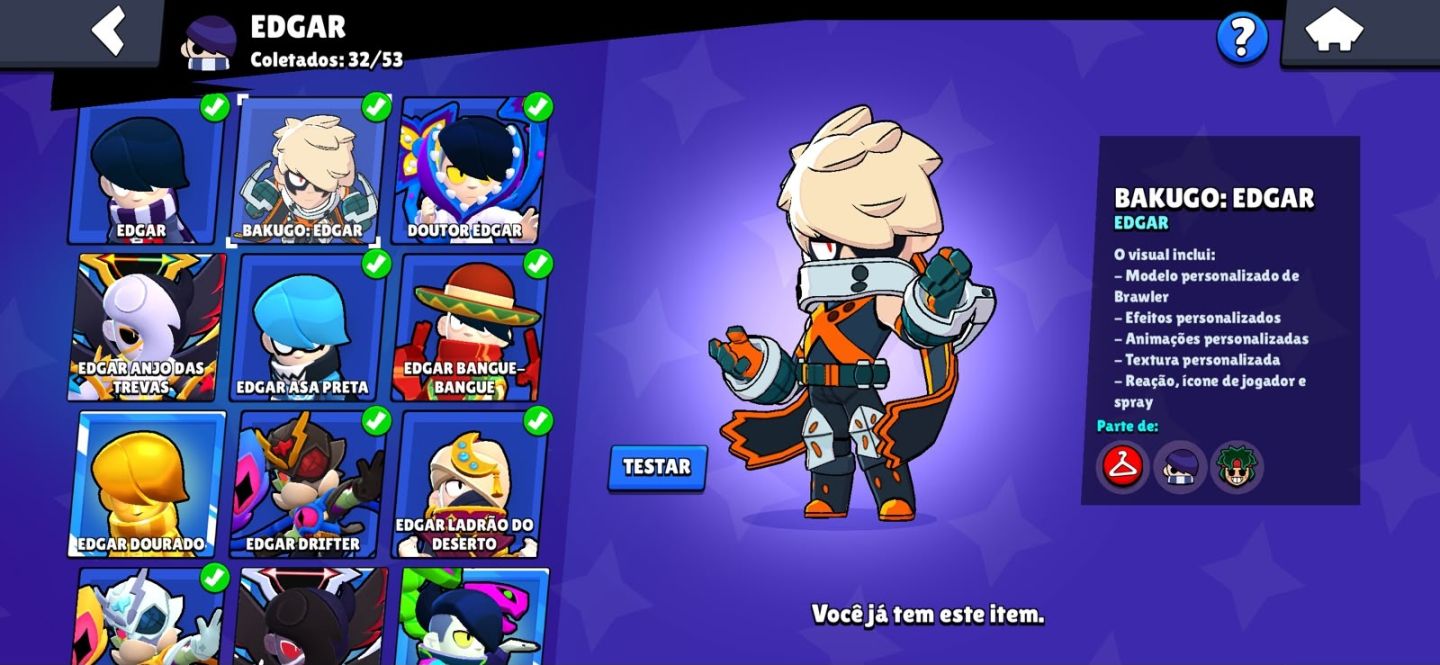 Conta Brawl 60k (TRY HARD) Pra Começar BEM!!