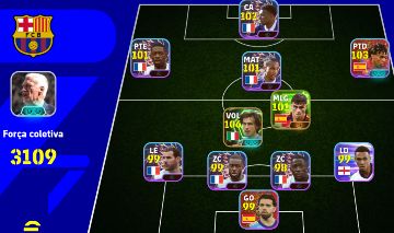 CONTA EFOOTBALL COM PIRLO + PACK DA FRANÇA