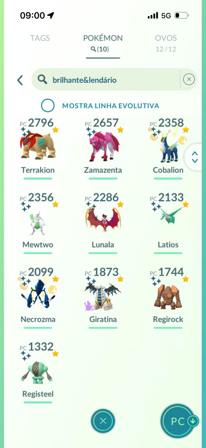 CONTA POKÉMON GO NÍVEL 53 40 HUNDOS, 3 SHUNDOS E MUITOS LENDÁRIOS SHINY!