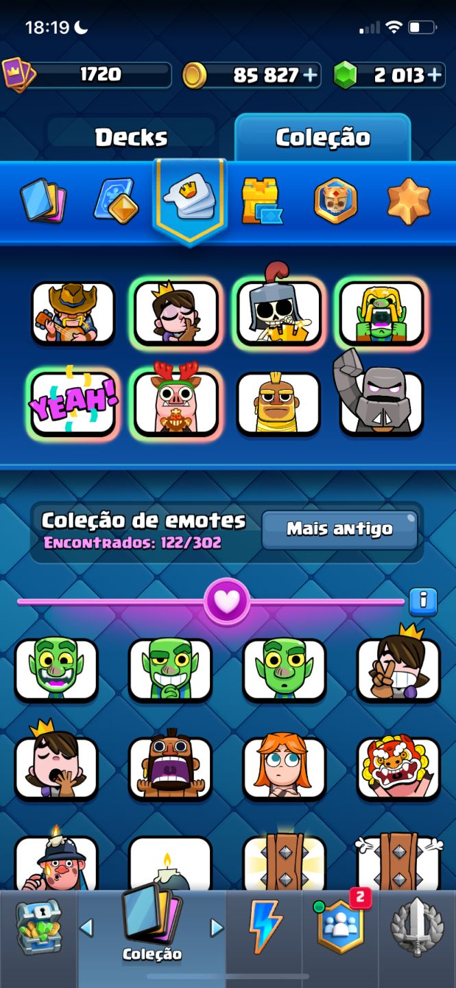 CONTA SUPERCELL - CLASH OF CLANS TH14 CLASH ROYALE ARENA 28