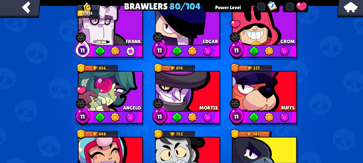 CONTA SUPERCELL(BRAWL/CLASH,ROYALE E CLANS))