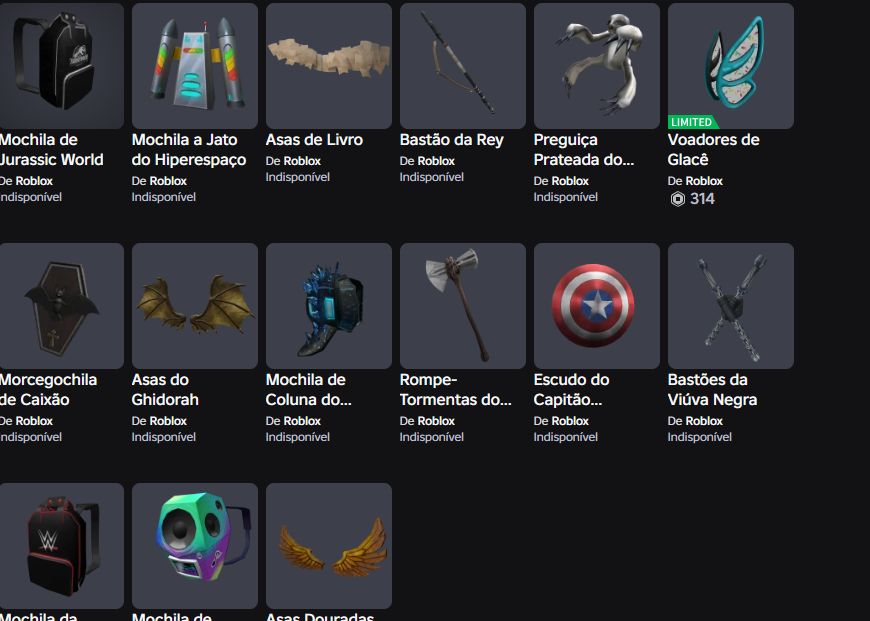 CONTA DE ROBLOX FULL ACESSO 2018