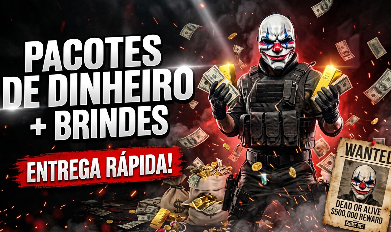 Up De Contas Payday 2 SOMENTE Steam (Dinheiro + Brindes) - Entrega Rapida