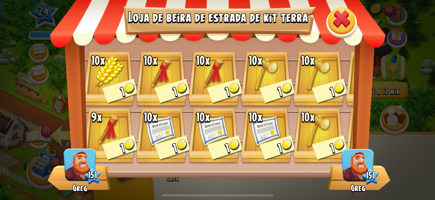[ PREÇO IMBATÍVEL] HAYDAY KIT EXPANSÕES/PRODUTOS - HAY DAY CELEIRO/SILO/TERRENO