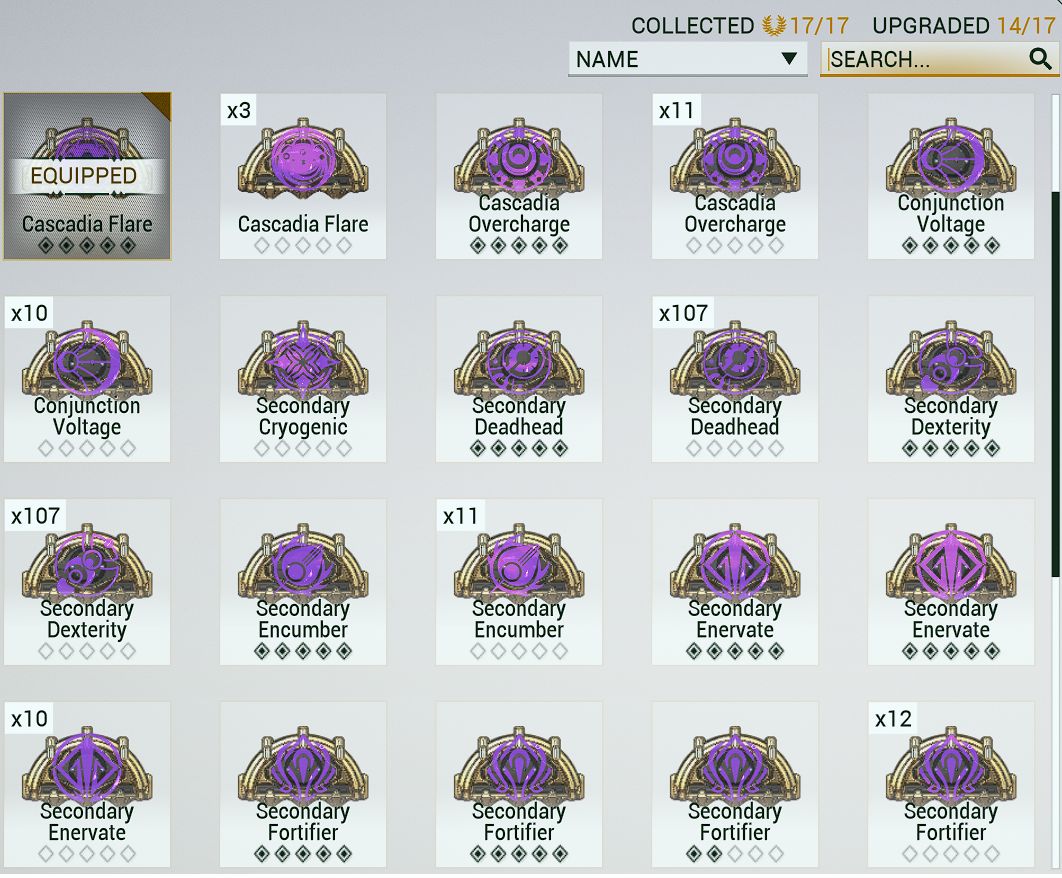 WARFRAME LR6 | ULTRA RARE | 100% COMPLETE | 2014 | ALL CONTENT UNLOCKED