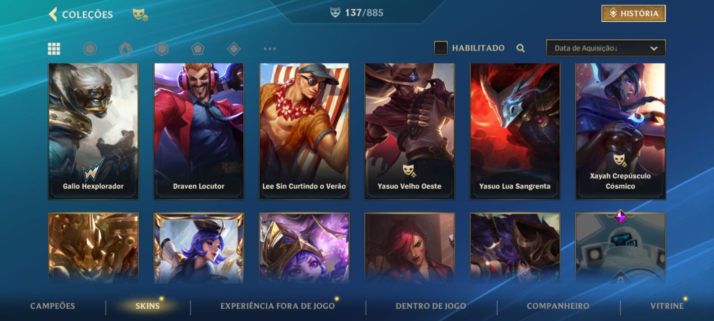 Conta Wild Rift main mid e Sup