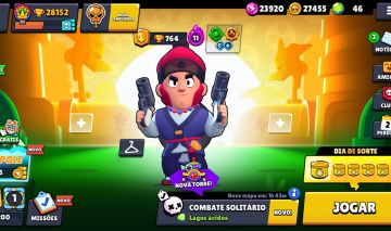 Conta Brawl Stars 28k Trofeus e Muitos +