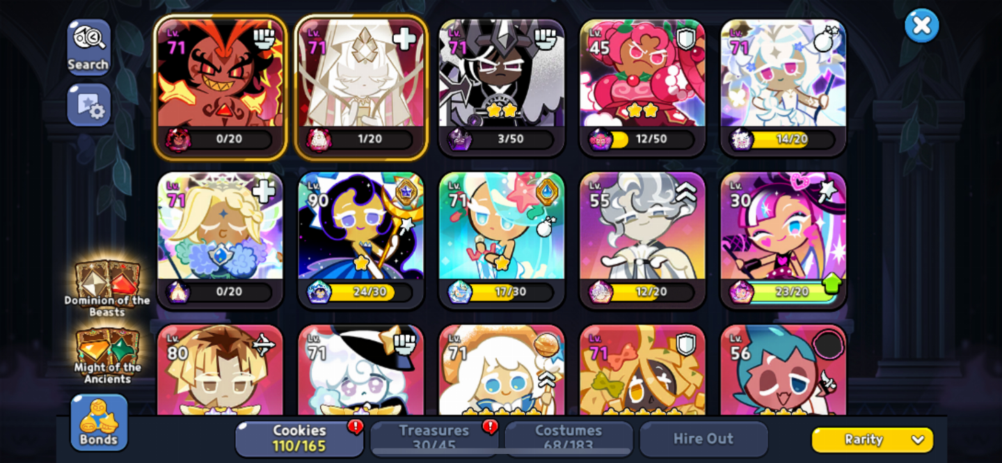 CONTA AVANÇADA COOKIE RUN KINGDOM