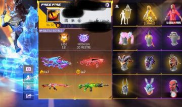Conta Free Fire Gemada Prime 8
