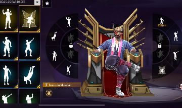 Conta antiga 8 anos Free Fire (Passe 1 - Sakura)