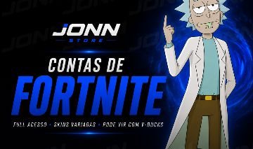 [PROMOÇÃO] CONTAS PREMIUM DE FORTNITE COM SKINS