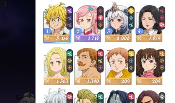 Conta nanatsu no taizai origins ( 7DSO) Meliodas + Escanor