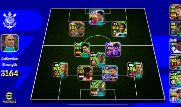 CONTA EFOOTBALL MOBILE BRABA, COM CAFU, VIEIRA 106 E OUTROS TOPS ANTIGOS!