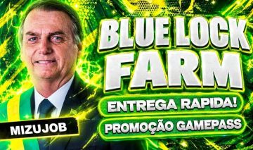 [50% OFF] BLUE LOCK FARM (FAZENDA DE BLOQUEIO AZUL) | GAMEPASS E GIROS JACKPOT