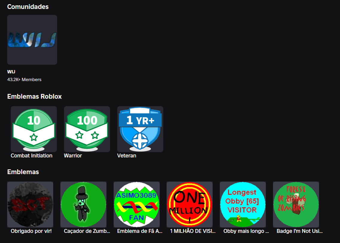 CONTA ROBLOX ANTIGA 2011 COM USER 5 DIGITOS + SLY CAT E 5 OFFSALES [UNVERIFIED]