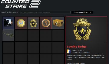 CONTA ANTIGA CS2 PRIME 3 MEDALHAS + STEAM 8 ANOS (PREMIER DISPONÍVEL) + BRINDE!