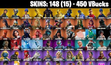 148 skins | OG STW | The Reaper Omega (stage 5) Gold Midas 450 VB