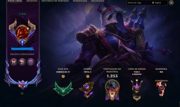 CONTALOL LVL 819 | 312 SKINS | 3 ULTIMATES | 43 LENDÁRIAS | 7 MÍTICAS | DIAMANTE